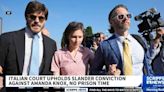 Amanda Knox re-convicted of slander in Italy for accusing innocent man in roommate's 2007 murder