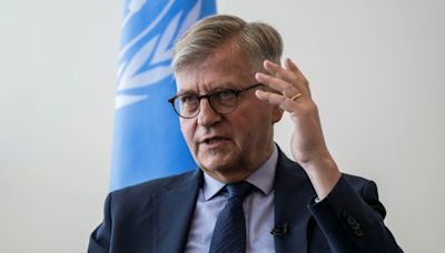 "No hay que esperar que las fuerzas de paz de la ONU pongan fin a las guerras", dice su jefe