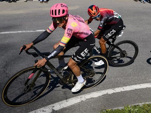 Sensacional triunfo de Richard Carapaz en la etapa 4 del Tour de Romandía