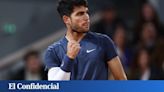 Alcaraz supera un duro encuentro ante Korda y sigue vivo en Roland Garros (6-4, 7-6 y 6-3)