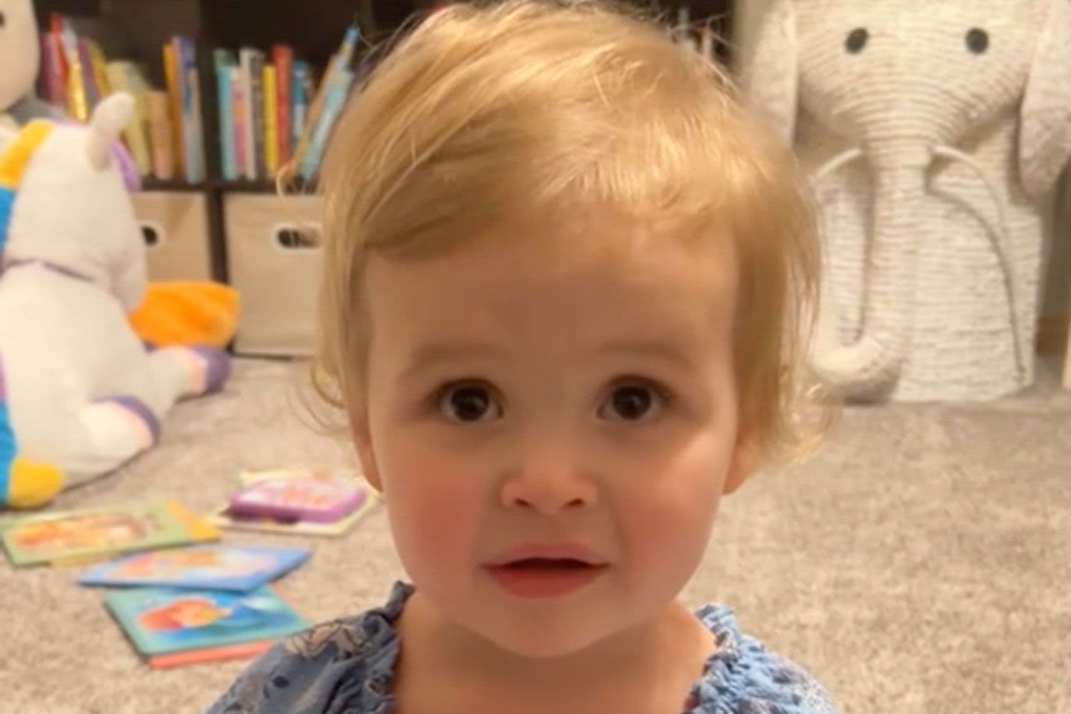 Toddler, 2, Can't Get Over Hole in Mom’s Pants, Asks 'What Happened?' More Than a Dozen Times (Exclusive)