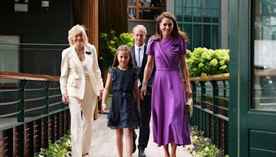 Kate Middleton faz sua 2ª aparição do ano no torneio de Wimbledon