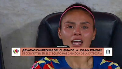 Karen Luna y su enojada reacción a la cámara que la tomó llorando tras fallar su penal en el Rayadas vs América