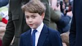 Prince George’s Cousin Mia Tindall Playfully Tries to Distract Him During Christmas Day Walkabout at Sandringham