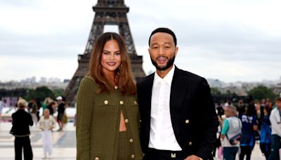 Chrissy Teigen’s Family Wins the Gold Medal in Fashion in New Pictures at the Paris Olympics