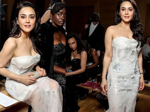 Preity Zinta Attends Paris Fashion Week In A Lovely Rahul Mishra Gown, See Pics - News18