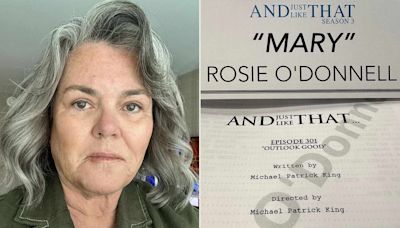 Rosie O'Donnell Joins “And Just Like That...” for Season 3