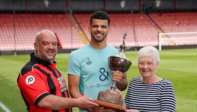 'It always means something to you' - Solanke on being named Micky Cave trophy winner