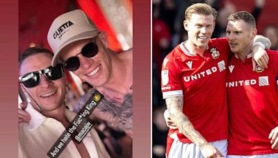 Wrexham stars Paul Mullin and James McClean make vile King Charles jibe