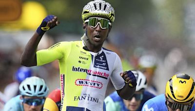 Eritrea's Biniam Girmay becomes first Black African rider to win Tour de France stage