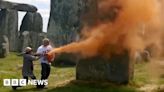 Just Stop Oil: Paint sprayed on Stonehenge removed ahead of summer solstice