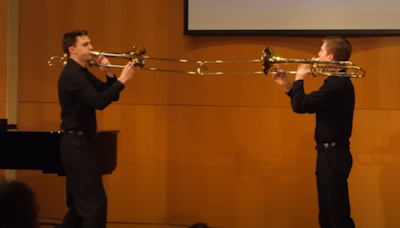 How to play Tug of War with trombones