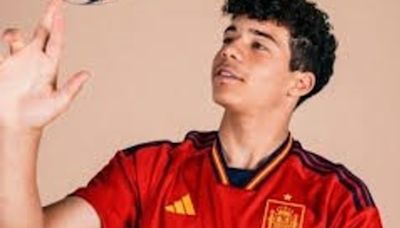 El hijo de una estrella del fútbol brasileño representa a una selección de España