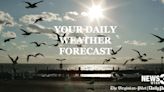 Today’s weather: Warm day with a mix of sun and clouds