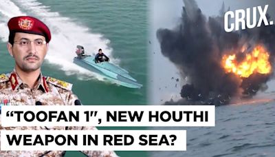 Houthis Show Off New Sea Drone ‘Toofan 1’, Blasts Near Ship As US Carrier Eisenhower Leaves Red Sea - News18