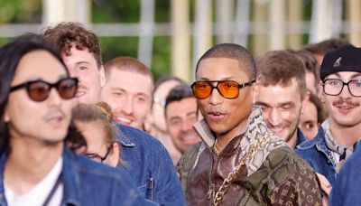 Pharrell Williams kicks off Paris Fashion Week with Louis Vuitton show at UNESCO