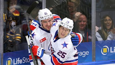 Amerks pull off stunning comeback, beat Crunch 4-3 in overtime to even playoff series