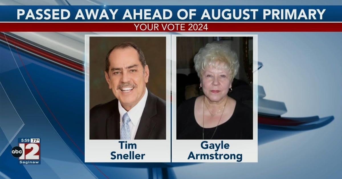 Next steps for August primary ballots after candidate deaths