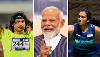 PM Modi Interacts With Neeraj Chopra; PV Sindhu Hopes to Bring Back Gold Medal from Paris Olympics - News18