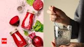 Beetroot Chia Water: This Beetroot Chia seed water is all you need this season | - Times of India