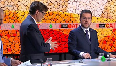 El aviso de Aragonès a Illa en 'El Debat': "Si fuera por las encuestas Feijóo hubiera sido presidente"