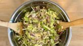 Matthew McConaughey's family-favorite coleslaw takes 10 minutes and is healthier than the classic recipe. Here's how to make it.