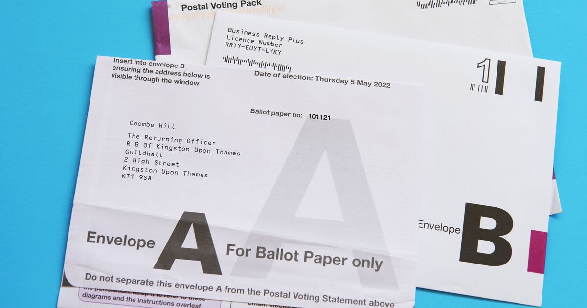 A guide to postal votes - when to apply, deadline dates and when to send