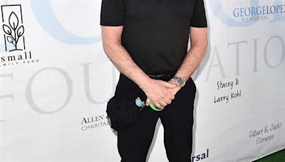 Tim Allen looks ready to hit the links alongside Mötley Crüe rocker Tommy Lee and son Brandon for George Lopez golf charity event in LA
