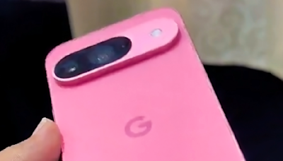 The pink Pixel 9 leaks again in new hands-on video – this time switched on