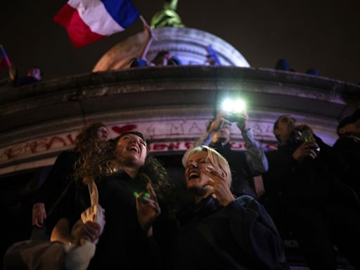 French vote gives leftists most seats over far right, but leaves hung parliament and deadlock