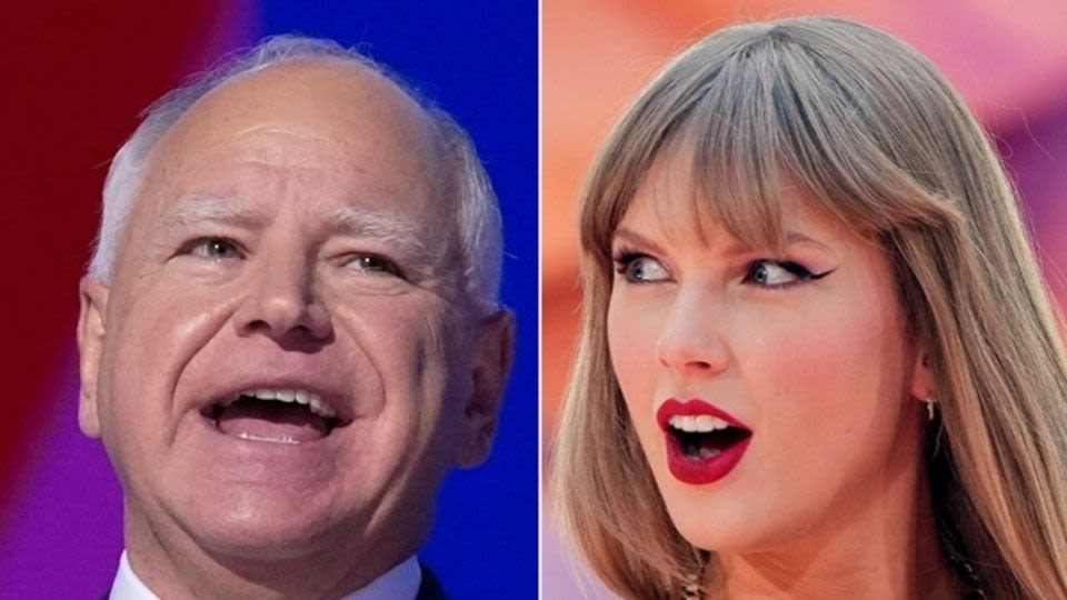 Tim Walz Shows 'Fellow Cat Owner' Taylor Swift Love With 'Smallest' Dig At Trump