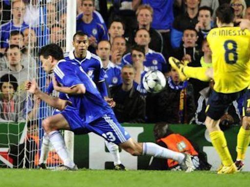 Iniesta recuerda su golazo en Stamford Bridge en el 15 aniversario de aquel día histórico