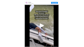 Video muestra momento en que tiburón le muerde la mano a un hombre en los Everglades de la Florida