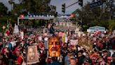 Protesters shut down Dodger Stadium main gate on Pride Night