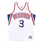 M&N G2二代 Swingman復古球衣 76人 96-97 #3 Allen Iverson-SMJYGS18198-P76WHIT96AIV