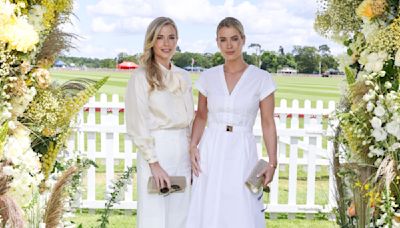 ...Eliza and Lady Amelia Spencer Embrace Quiet Luxury in Tory Burch Looks at Cartier Queen’s Cup Polo 2024