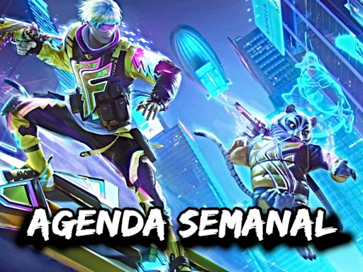 Agenda semanal de Free Fire del 24 al 30 de julio con Recarga de Tokens y Ruleta con Descuento