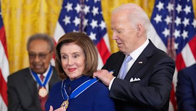 Biden awards the Medal of Freedom to Nancy Pelosi, Medgar Evers, Michelle Yeoh and 16 others