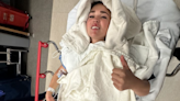 Utah bride thrown from truck while lying on mattress in attempt to secure it in transport