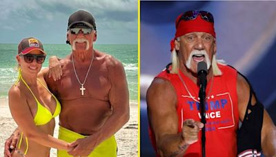 Hulk Hogan proves age is just a number with wedding, ripped body and Trump cameo