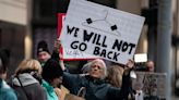 Abortion rights protesters gather in downtown Detroit, vow more marches