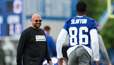 Giants show fight in first joint practice with Lions