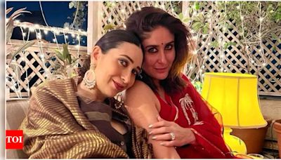 Karisma Kapoor talks about her bond with sister Kareena Kapoor Khan: 'She'll always be my first baby' | Hindi Movie News - Times of India