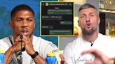 Carl Froch speaks out after leaking bitter Anthony Joshua WhatsApp argument