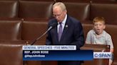 Watch: Congressman’s son makes silly faces as dad speaks on House floor