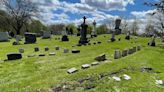 30 tombstones damaged in Akron cemetery after rollover crash