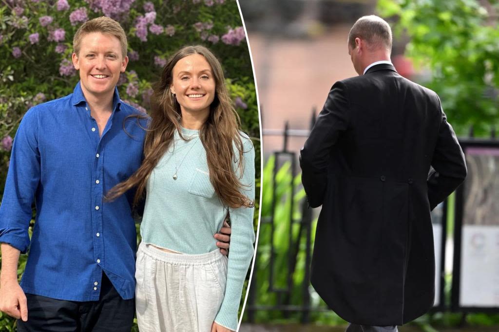 Prince William attends Hugh Grosvenor’s wedding after estranged brother Harry declined invitation