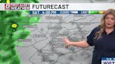 More clouds and rain at times heading into the weekend