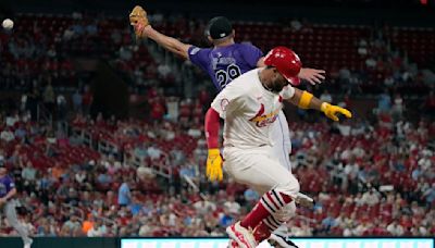 Toglia, Blackmon each drive in a run in Rockies' 3-2 win over the Cardinals