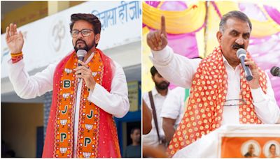 In Hamirpur bastion, Anurag Thakur eyes fifth term as CM Sukhu stakes prestige in key battle